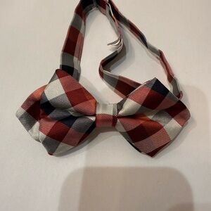 Nordstrom Multicolor Plaid Bow Tie